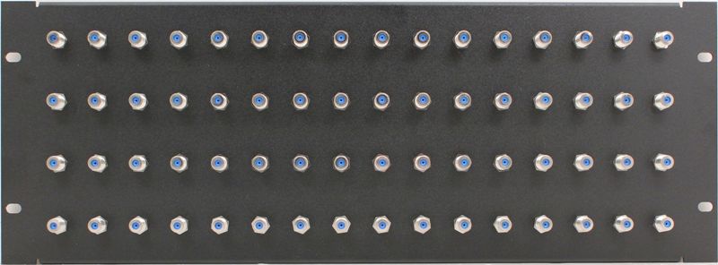 PPR64-FB2 - F Patch Panel Front View