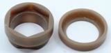Brown Colored Isolation Washers 3/8 to 1/2