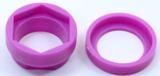 Purple Colored Isolation Washers 3/8 to 1/2