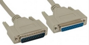 DB25 Serial Cable Male to Female