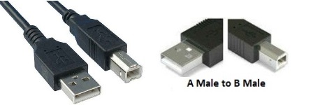 USB 2.0 Cables A Male to B Male