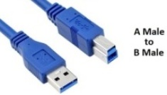 USB 3.0 Cables A Male to B Male