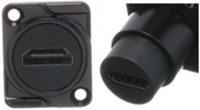 - Amphenol HDMI Bulkhead D-Series Mount