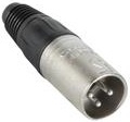 NC3MX XLR 3 Pin Male Cable End
