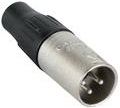 NC3MX-1 XLR 3 Pin Male Cable End