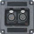 RDP3PX2-NC3FDS XLR Recessed Dish Plate