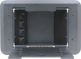 4 Port Female Speakon Floor Box - 2 Pole Solder Tabs